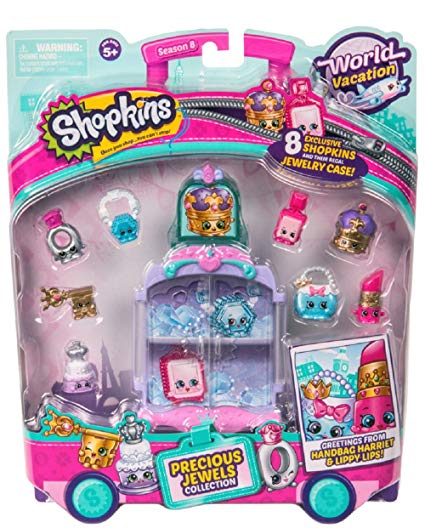 Shopkins Season 8 World Vacation - Precious Jewels Collection